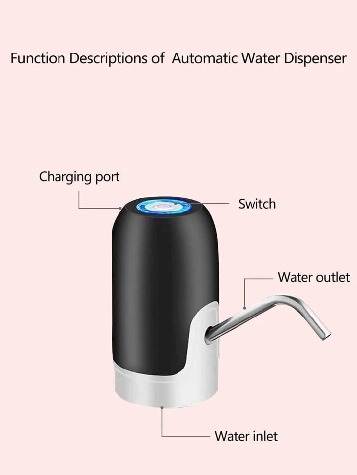 Automaatne veepump USB laadimisega, Electronics LV-192, 1 tk hind ja info | Köögitarbed | kaup24.ee