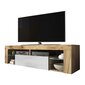 TV laud Hugo LED, pruun/valge hind ja info | TV alused | kaup24.ee