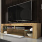 TV laud Hugo LED, pruun/valge hind ja info | TV alused | kaup24.ee