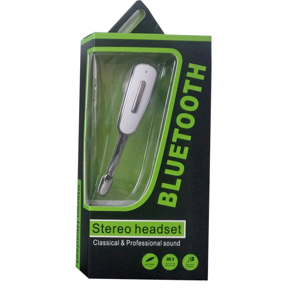 Juhtmeta kõrvaklappide peakomplekt Deep-Tech DT-H3 Bluetooth Handsfree valge/hõbe цена и информация | Käed-vabad seadmed | kaup24.ee