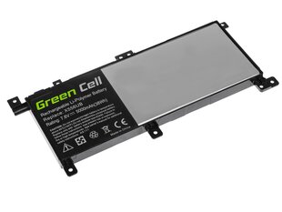 Sülearvuti aku Green Cell Laptop Battery C21N1509 for Asus X556U X556UA X556UB X556UF X556UJ X556UQ X556UR X556UV hind ja info | Sülearvuti akud | kaup24.ee