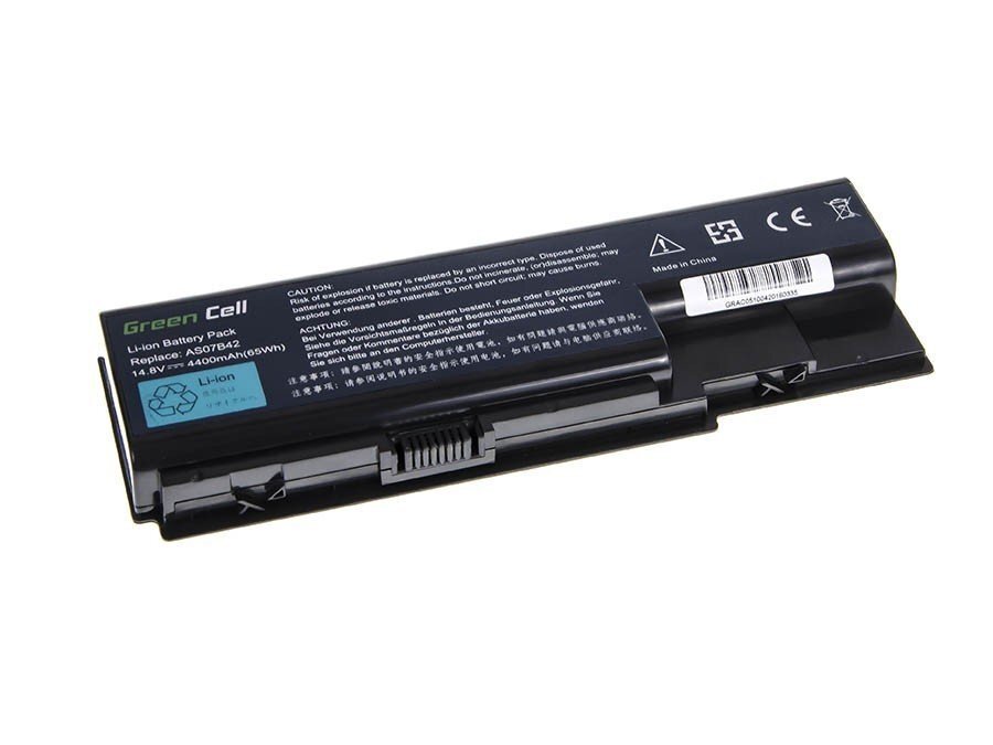 Sülearvuti aku Green Cell Laptop Battery for Acer Aspire 7720 7535 6930 5920 5739 5720 5520 5315 5220 14.8V hind ja info | Sülearvuti akud | kaup24.ee