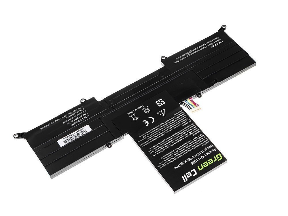 Sülearvuti aku Green Cell Laptop Battery for Acer Aspire S3 hind ja info | Sülearvuti akud | kaup24.ee