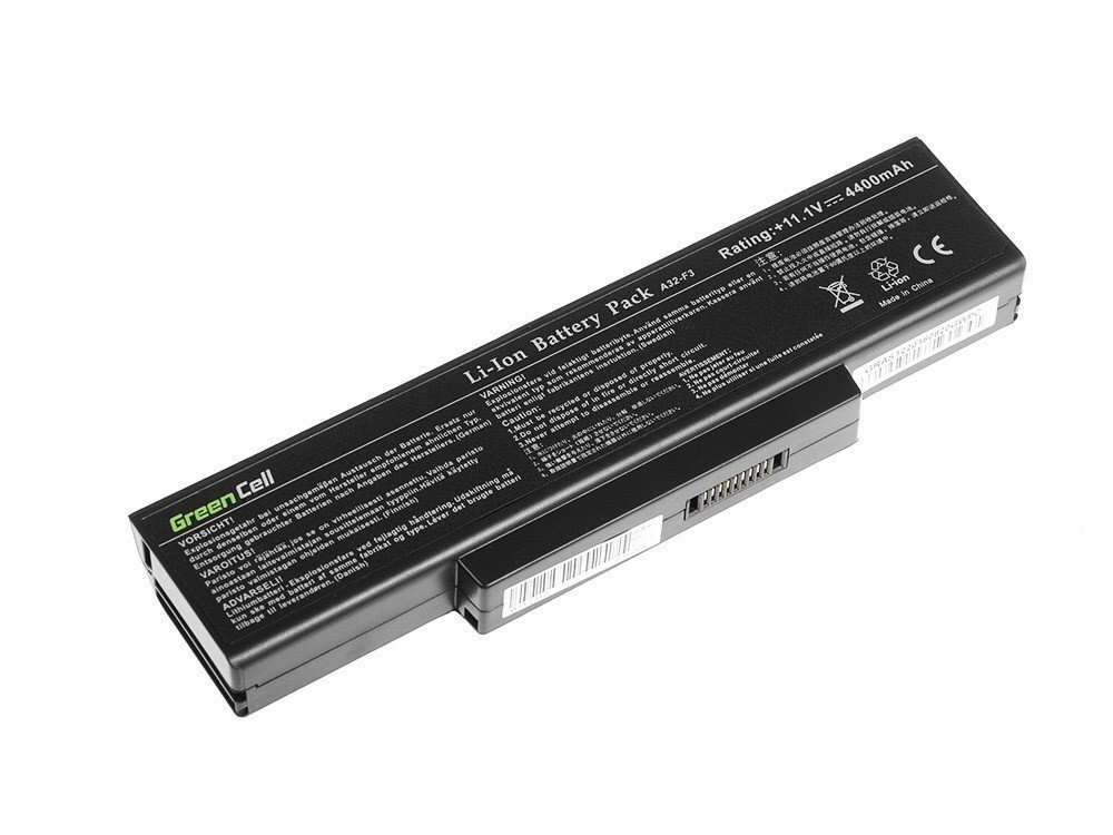 Sülearvuti aku Green Cell Laptop Battery for Asus F2 F2J F3 F3S F3E F3F F3K F3SG F7 M51 цена и информация | Sülearvuti akud | kaup24.ee