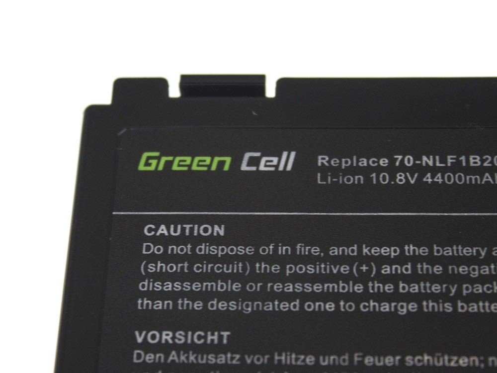 Sülearvuti aku Green Cell Laptop Battery for Asus K40 K50 K50AB K50C K51 K51AC K60 K70 X70 X5DC цена и информация | Sülearvuti akud | kaup24.ee