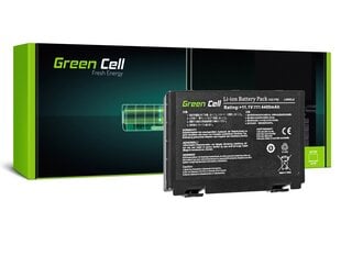 Sülearvuti aku Green Cell Laptop Battery for Asus K40 K50 K50AB K50C K51 K51AC K60 K70 X70 X5DC цена и информация | Аккумуляторы для ноутбуков | kaup24.ee