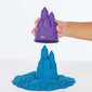 Lossikomplekt Spin Master Kinetic Sand plastikust sinine + vormide kandik hind ja info | Kunstitarbed, voolimise tarvikud | kaup24.ee