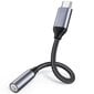 Reagle adapter USB C MINI JACK DAC AUX USB-C hind ja info | USB jagajad, adapterid | kaup24.ee