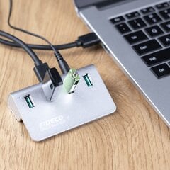 USB 3.2 aktiivne toiteallikas HUB 4 USB 10 Gb/s porti hind ja info | Reagle Arvutid ja IT- tehnika | kaup24.ee