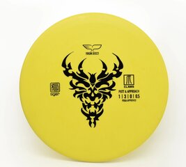 Discgolfi ketas Yikun Claws Tiger Yellow hind ja info | Discgolf | kaup24.ee