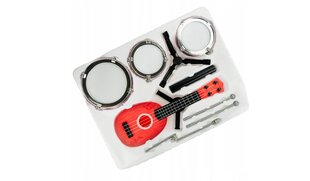 Pillikomplekt: trummid + ukulele Martom, TG55528, 2 tk цена и информация | Развивающие игрушки | kaup24.ee