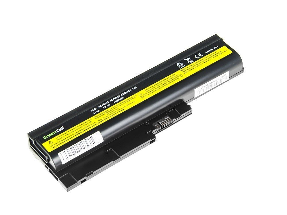 Sülearvuti aku Green Cell Laptop Battery for IBM Lenovo ThinkPad T60 T61 R60 R61 цена и информация | Sülearvuti akud | kaup24.ee