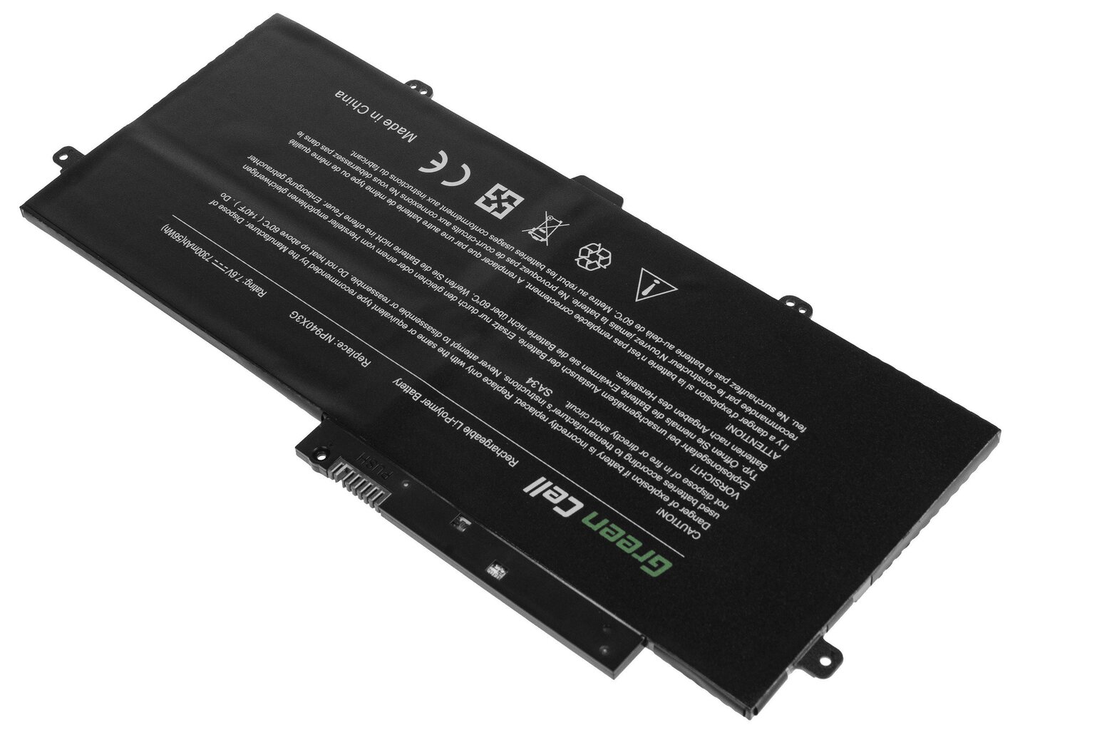 Sülearvuti aku Green Cell Laptop Battery for Samsung ATIV Book 9 Plus 940X3G NP940X3G цена и информация | Sülearvuti akud | kaup24.ee