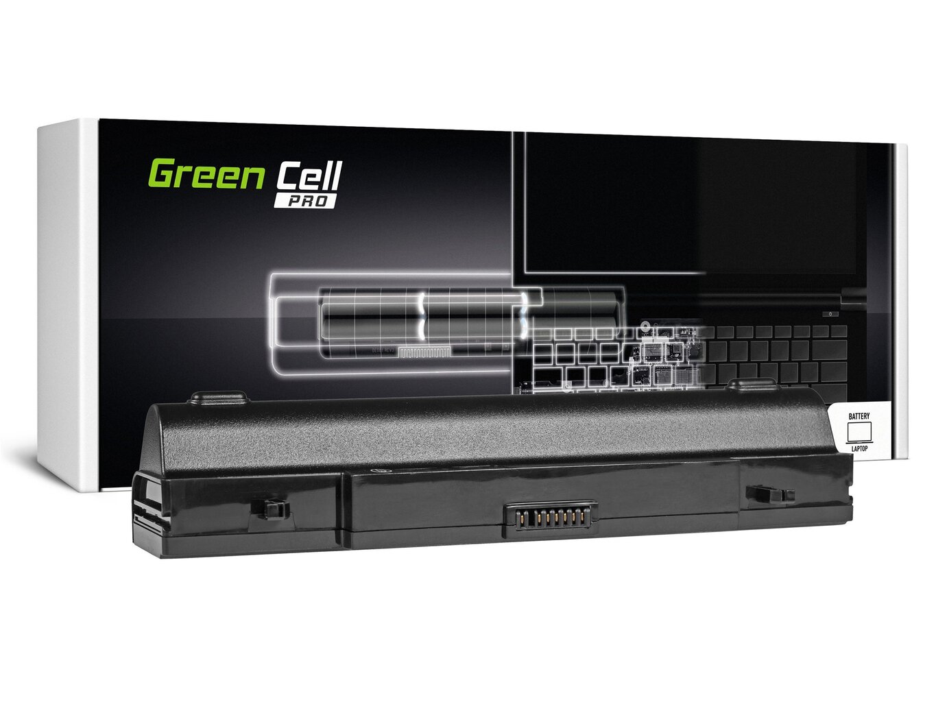 Sülearvuti aku Green Cell Laptop Battery for Samsung RV511 R519 R522 R530 R540 R580 R620 R719 R780 цена и информация | Sülearvuti akud | kaup24.ee