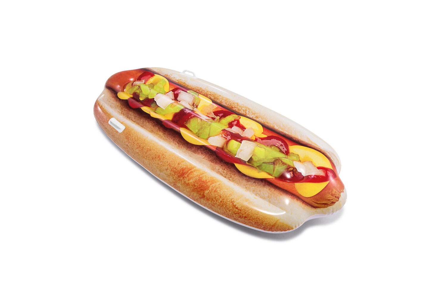 Täispuhutav madrats Intex Hot-Dog, 180x89 cm hind ja info | Täispuhutavad veemänguasjad ja ujumistarbed | kaup24.ee