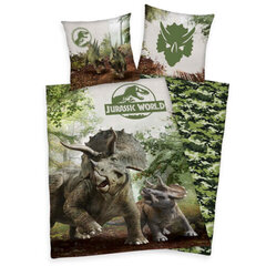 Herding Jurassic World Triceratops 'Jurassic World' voodipesukomplekt lastele hind ja info | Beebide ja laste voodipesu | kaup24.ee