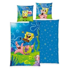 Детский комплект постельного белья Sponge Bob, 140x200 см, 2 части цена и информация | Детское постельное бельё | kaup24.ee