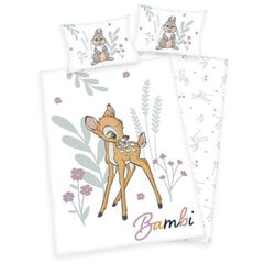 Herding Disney Bambi 'Bembis' Flanellist voodipesukomplekt imikutele цена и информация | Детское постельное бельё | kaup24.ee