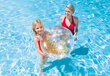 Täispuhutav pall Intex Glitter, 71 cm цена и информация | Täispuhutavad veemänguasjad ja ujumistarbed | kaup24.ee