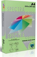 Värviline paber Spectra Color, A4, 500 lehte, roheline hind ja info | Vihikud, märkmikud ja paberikaubad | kaup24.ee