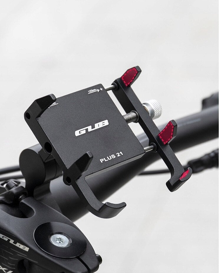 Telefonihoidja jalgratta või mootorratta jaoks, Gub Plus 21 цена и информация | Rattakotid ja telefonikotid | kaup24.ee