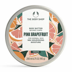 Kehavõi The Body Shop Pink Greipfruit Body Butter 96h, 200ml цена и информация | Кремы, лосьоны для тела | kaup24.ee