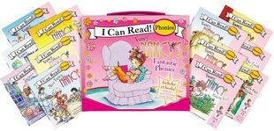 Fancy Nancy's 12-Book Fantastic Phonics Fun!: Includes 12 Mini-Books Featuring Short and Long Vowel Sounds hind ja info | Noortekirjandus | kaup24.ee