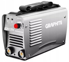 Inverter keevitusseade Graphite 20-120 A 230 4,8 kVA цена и информация | Сварочные аппараты, паяльники | kaup24.ee