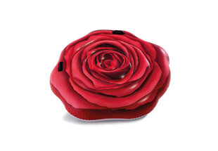 Täispuhutav madrats Intex Red Rose, 137x132 cm hind ja info | Täispuhutavad veemänguasjad ja ujumistarbed | kaup24.ee