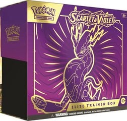 Kortų žaidimas Pokemon TCG Scarlet & Violet Elite - Miraidon, ENG цена и информация | Настольные игры | kaup24.ee