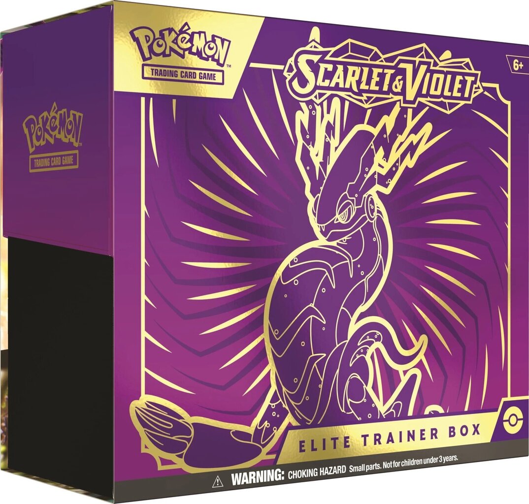 Kaardimäng Pokemon TCG Scarlet & Violet Elite - Miraidon, ENG цена и информация | Lauamängud ja mõistatused | kaup24.ee