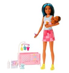 Nukk beebi ja aksessuaaridega Barbie цена и информация | Игрушки для девочек | kaup24.ee