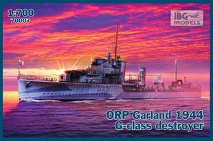 Ibg Пластиковая модель ORP Garland 1944 г. Эсминец G-класса цена и информация | Склеиваемые модели | kaup24.ee