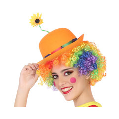 Klounimüts Oranž hind ja info | Karnevali kostüümid | kaup24.ee