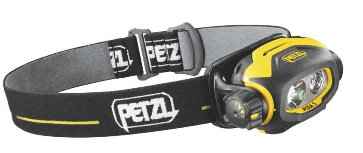 Pea külge kinnitatav lamp Petzl Pixa 3, must цена и информация | Muu matkavarustus | kaup24.ee