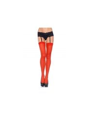 LEG AVENUE SHEER STOCKINGS RED цена и информация | Сексуальное женское белье | kaup24.ee