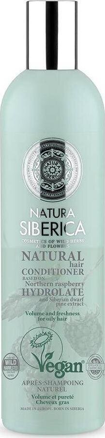 Palsam rasustele juustele Natura Siberica, 400 ml hind ja info | Juuksepalsamid | kaup24.ee