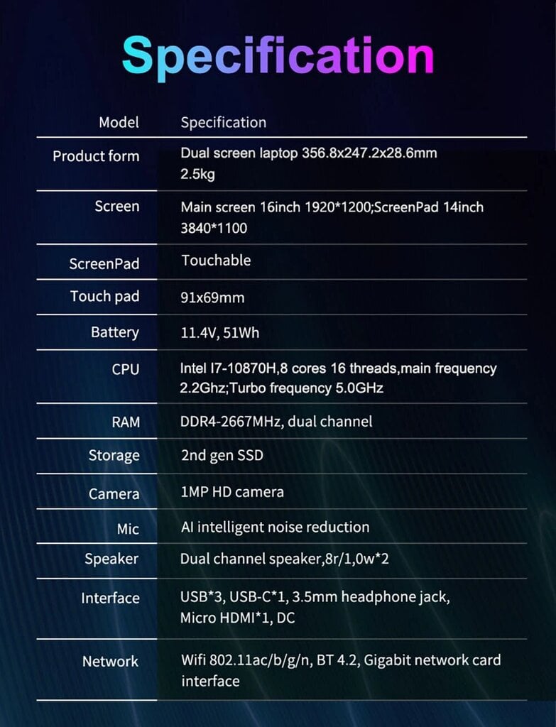 Sülearvuti N-one Book Fly Intel Core i7-10870H, 16 GB DDR4 1TB SSD Windows 11Pro цена и информация | Sülearvutid | kaup24.ee