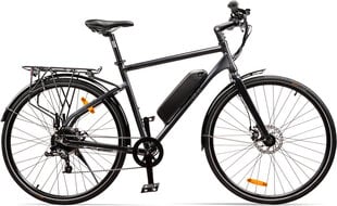 Электровелосипед GZR Torqu-e 28", черный цвет цена и информация | Электровелосипеды | kaup24.ee