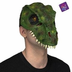 Mask Roheline Üks suurus Dinosaurus hind ja info | Karnevali kostüümid | kaup24.ee