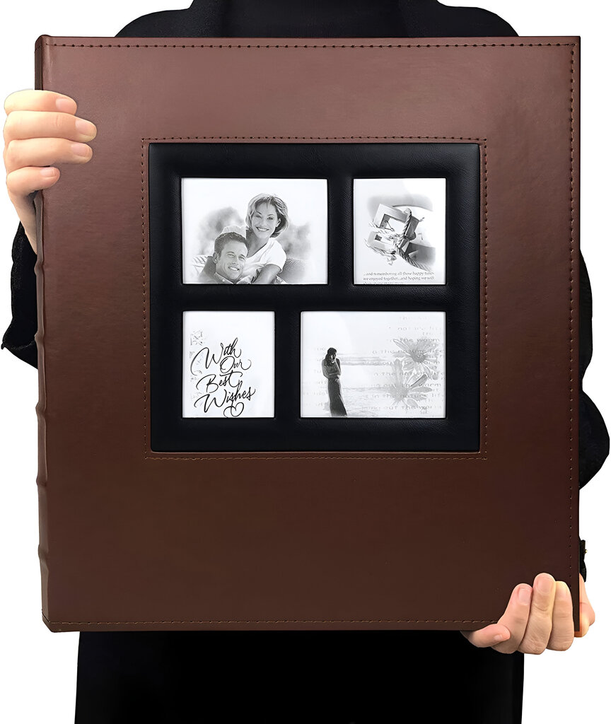 400 taskuga fotoalbum LIVMAN BLGE-101 fotode jaoks suurusega 10x15cm hind ja info | Pildiraamid | kaup24.ee