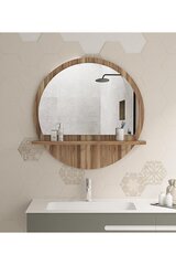 Декоративное зеркало Asir, темно-коричневый цена и информация | Подвесные зеркала | kaup24.ee