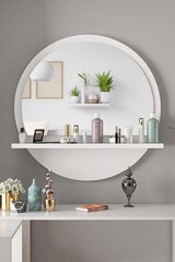 Декоративное зеркало Asir, белый цена и информация | Зеркала | kaup24.ee