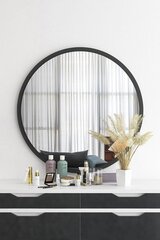 Декоративное зеркало Asir, 62x62 см, серый цена и информация | Подвесные зеркала | kaup24.ee