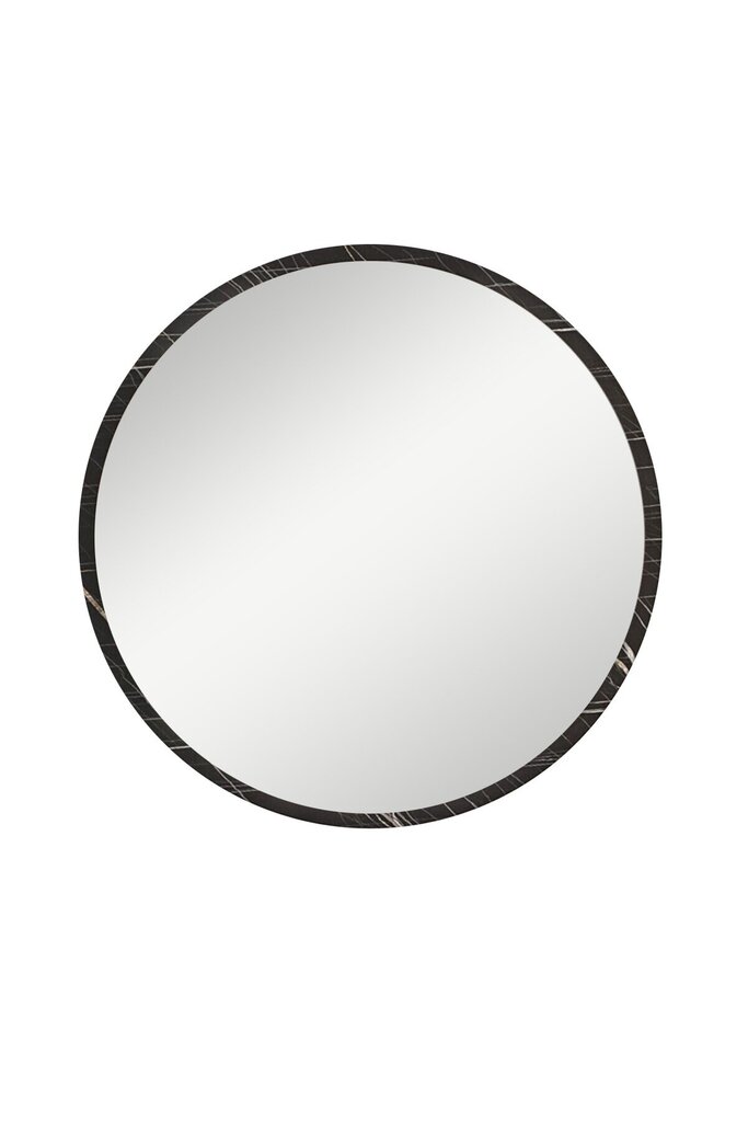 Dekoratiivne peegel, Asir, 60x60 cm, must/valge hind ja info | Peeglid | kaup24.ee
