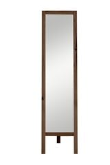 Декоративное зеркало Asir, 50х60 см, коричневый цена и информация | Зеркала | kaup24.ee