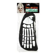 Sokid Shine Inline 43107 Skelett Valge Halloween hind ja info | Karnevali kostüümid | kaup24.ee