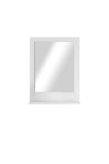 Декоративное зеркало Asir, 45х60 см, белый цена и информация | Подвесные зеркала | kaup24.ee