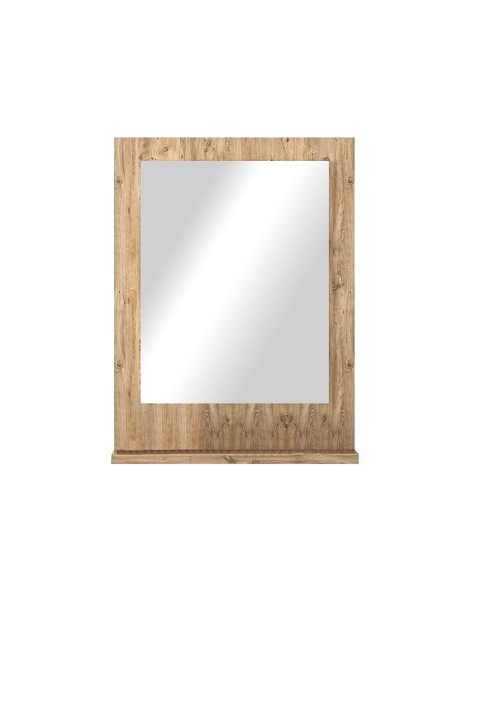 Dekoratiivne peegel Asir, 45x60 cm, pruun hind ja info | Peeglid | kaup24.ee