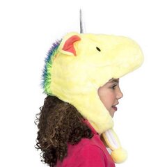 Laste müts kõrvadega My Other Me Kollane Ükssarvik hind ja info | Karnevali kostüümid | kaup24.ee